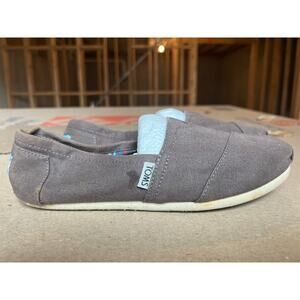 TOMS Classic Alpargata shoes Ash Canvas 7.5